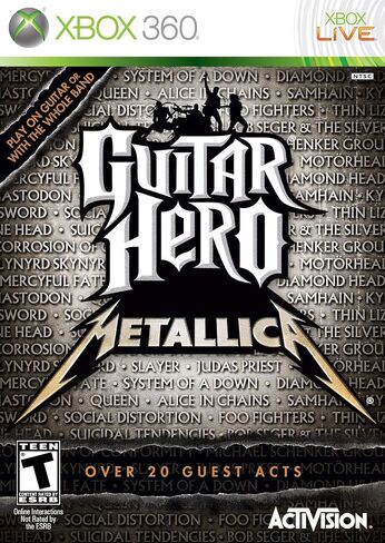 Guitar Hero Metallica - Xbox 360 (Renewed) in Saudi Arabia