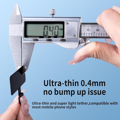 Metal Phone Tether Tab for iPhone, Cell Phone Lanyard Patch, Phone Strap Replacement Part for All Full Phone Cases in Saudi Arabia