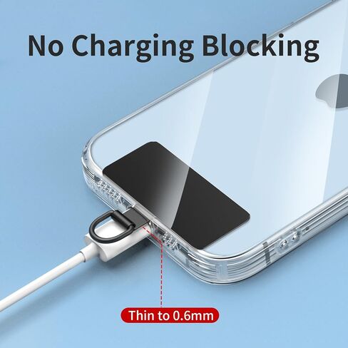 Metal Phone Tether Tab for iPhone, Cell Phone Lanyard Patch, Phone Strap Replacement Part for All Full Phone Cases in Saudi Arabia