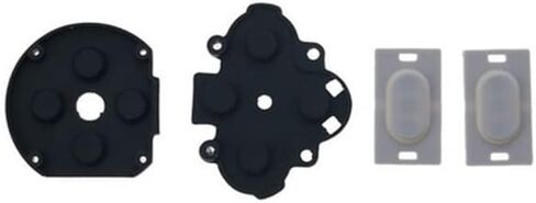 Full Buttons Set Left Right Buttons Key Pad Home Start Button with Rubber Conductive Pad for PSP 1000 Console (Clear) in Saudi Arabia