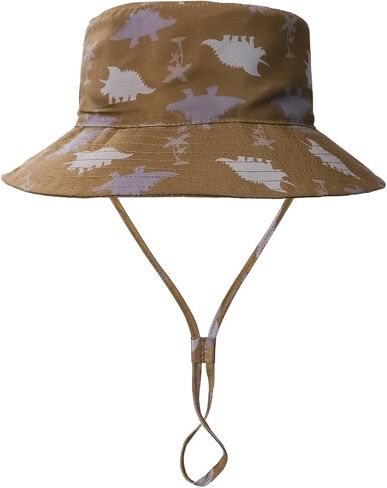 Baby Toddler Dinosaur Pattern Bucket Hat UPF 50+ B Sun Hat,Kids Summer Wide Brim Beach Hats Sun Hat for Boys Girls in Saudi Arabia