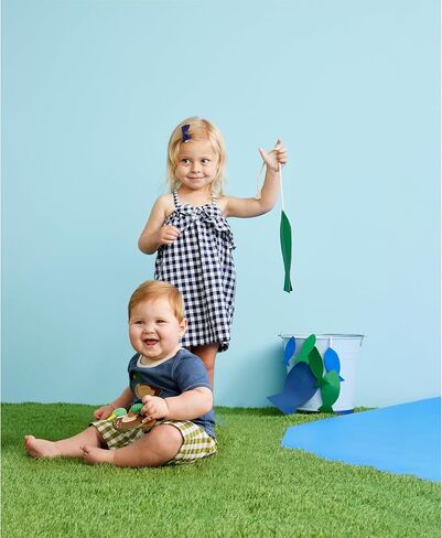 Mud Pie Girl Gingham Bow Dress in Saudi Arabia