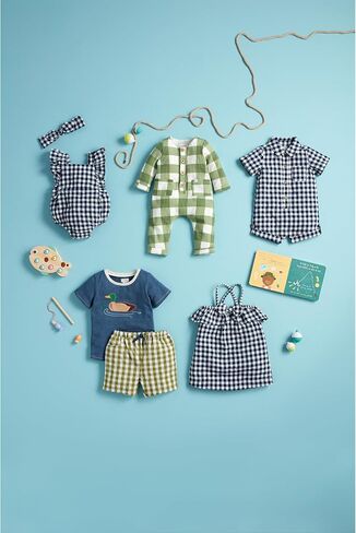 Mud Pie Girl Gingham Bow Dress in Saudi Arabia