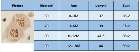 Newborn Baby Boy Girl Fall Clothes Infant Long Sleeve Bodysuit | Gender Neutral Baby Clothes,One Piece Sweatshirt Romper,Funny Letter Print,Baby Fall Winter Clothes,Long sleeve Romper Baby in Saudi Arabia