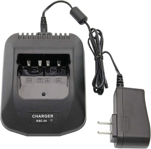 Karier KSC-24 Rapid Battery Charger for Kenwood Radio TK2100 TK3100 TK272 TK372 TK373 TK280 TK380 TK290 TK390 TK480 TK481 KNB-14 KNB-15 KNB-16 KNB-17 KNB-20N KNB-21 KNB-22 in Saudi Arabia