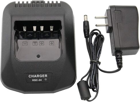 Karier KSC-24 Rapid Battery Charger for Kenwood Radio TK2100 TK3100 TK272 TK372 TK373 TK280 TK380 TK290 TK390 TK480 TK481 KNB-14 KNB-15 KNB-16 KNB-17 KNB-20N KNB-21 KNB-22 in Saudi Arabia