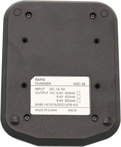 Karier KSC-24 Rapid Battery Charger for Kenwood Radio TK2100 TK3100 TK272 TK372 TK373 TK280 TK380 TK290 TK390 TK480 TK481 KNB-14 KNB-15 KNB-16 KNB-17 KNB-20N KNB-21 KNB-22 in Saudi Arabia