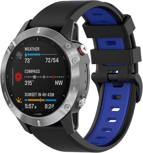 Watch Strap for Garmin Approach S62/ S60, Instinct, Forerunner 945/935, Fenix 6/ GPS, Replacement Watch Band in Saudi Arabia