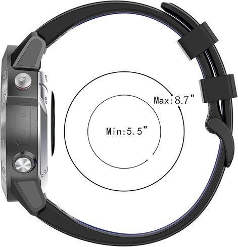 Watch Strap for Garmin Approach S62/ S60, Instinct, Forerunner 945/935, Fenix 6/ GPS, Replacement Watch Band in Saudi Arabia