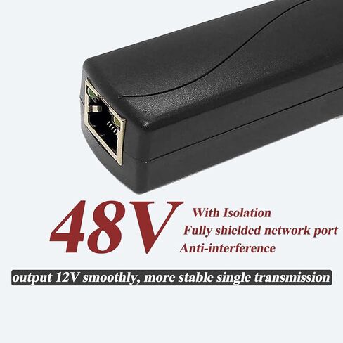 Type C Port PoE Splitter Gigabit 5V/2.4A, PoE to USB-C 5V/2.4A Output, 1000Mbps Gigabit Ethernet Comply IEEE802.3af/at, Plug and Play in Saudi Arabia