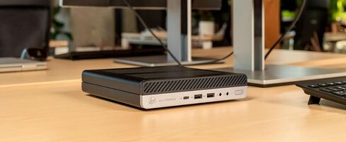 HP EliteDesk 800 G5 Mini PC Desktop Computer, Intel 9th Core i5-9500T @3.7 GHz, 32GB RAM, 1TB SSD, HDMI, Displayport, USB Type-C, Windows 11 Pro (Renewed) in Saudi Arabia