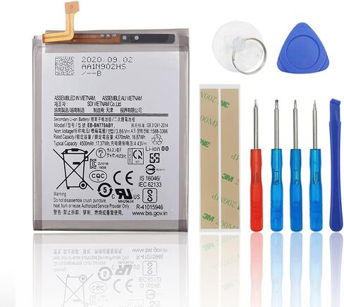 بطارية بديلة متوافقة مع هاتف Samsung Galaxy A02s 4G وA03s HQ-50S مع مجموعة الأدوات in Kuwait