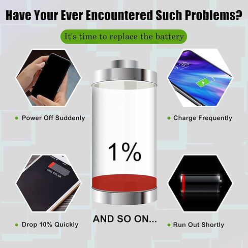 بطارية بديلة متوافقة مع هاتف Samsung Galaxy A02s 4G وA03s HQ-50S مع مجموعة الأدوات in Kuwait