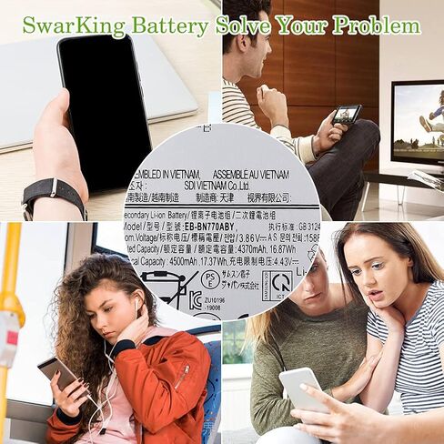 بطارية بديلة متوافقة مع هاتف Samsung Galaxy A02s 4G وA03s HQ-50S مع مجموعة الأدوات in Kuwait