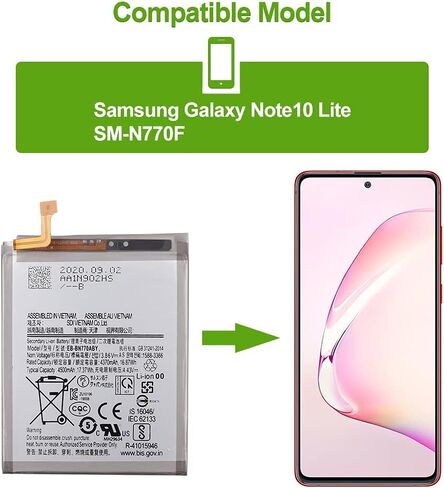 بطارية بديلة متوافقة مع هاتف Samsung Galaxy A02s 4G وA03s HQ-50S مع مجموعة الأدوات in Kuwait