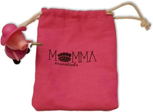 Premium Nipple Shield, Set of 6 with Hot Pink Soft Cotton Reusable Drawstring Bag - Non-Toxic, BPA and BPS Free in Saudi Arabia