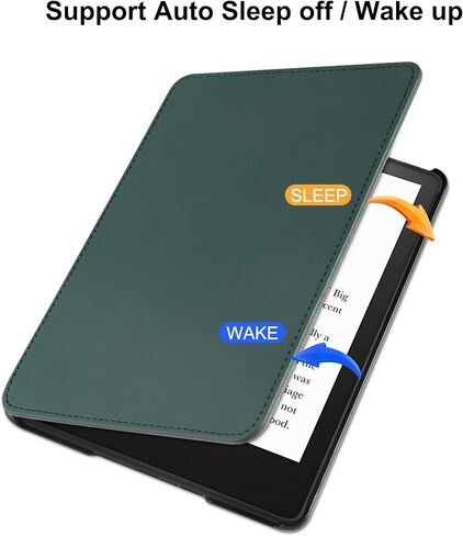6.8" Paperwhite Case for Kindle Paperwhite (11th Generation-2021),Signature Paperwhite Case Cover - Premium Paperwhtie case with Stand and Hand Strap for Kindle Paperwhite 11th 2021-Black in Saudi Arabia