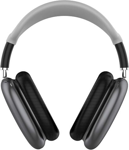 غطاء عصابة رأس AWINNER متوافق مع Apple AirPods Max، واقيات عصابة رأس من السيليكون الناعم قابلة للغسل/وسادة مريحة/غطاء حماية علوي لجهاز AirPods Max (أسود) in Kuwait
