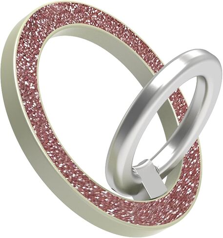 Magnetic Phone Ring Holder for MagSafe pop Socket,【360° Rotation】 Phone Ring Mag-Safe Accessories with for iPhone 15/14/13/12 Series/Samsung/Google,Pop Socket for iPhone(Glitter Silver) in Saudi Arabia