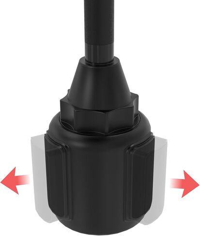 Tablet Cup Holder Mount for Delivery Vehicle Service – CTA Adjustable Delivery Vehicle Cup Holder VESA-Compatible Tablet Mount and Tray - (ADD-VMTRAY) in Saudi Arabia