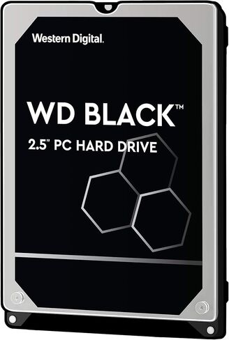 Western Digital 500GB WD Black Performance Mobile Hard Drive - 7200 RPM Class, SATA 6 Gb/s, , 32 MB Cache, 2.5" - WD5000LPLX in Saudi Arabia