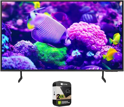 SAMSUNG DU7200 43 Inch Crystal 4K UHD Smart TV Bundle with 2 YR CPS Enhanced Protection Pack (2024 Model) in Saudi Arabia