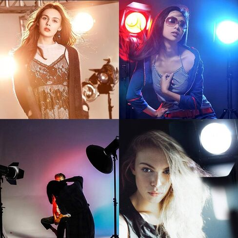Godox SK300II 300Ws GN58 5600K Studio Strobe Light Bowens Mount Monolight Flash with BD-04 Barn Door Color Filters Reflector Set in Saudi Arabia