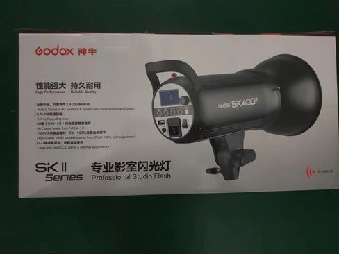 Godox SK300II 300Ws GN58 5600K Studio Strobe Light Bowens Mount Monolight Flash with BD-04 Barn Door Color Filters Reflector Set in Saudi Arabia