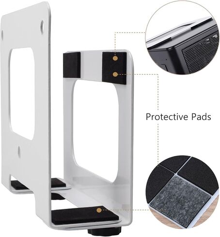 Adjustable Cable Box Mount Modem Wall Mounting Bracket Wall Mount Holder for Streaming Media Devices,Cable Boxes, Modems,DVD Players, Beelink Mini PC, Apple TV, Mac Mini,Roku and More(Wide) in Saudi Arabia
