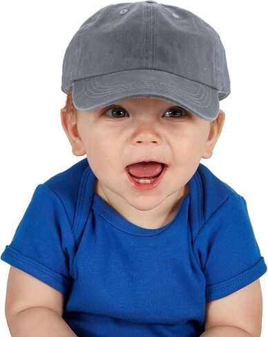 Toddler Baseball Hat Kids Summer Sun Beach Trucker Hat Baby Boy Girl Cotton Baseball Cap 2-7Yrs in Saudi Arabia