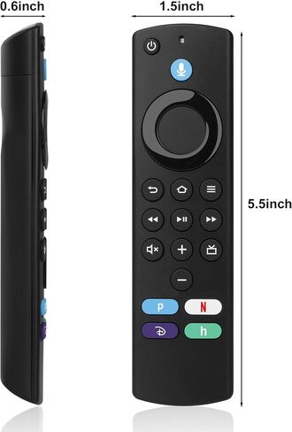 Replacement Voice Remote L5B83G Fit for Fire AMZ Smart TVs Stick Lite, Smart TVs Stick (Gen 2 and Later), Smart TVs Stick 4K, Smart TVs Cube(1st Gen and Later), Smart TVs(3rd Gen) in Saudi Arabia
