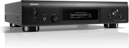 مشغل الصوت الرقمي Denon DNP-2000NE، صوت لاسلكي متعدد الغرف، معالجة Ultra AL32، HEOS مدمج، تكوين DAC رباعي، يدعم AirPlay 2، Alexa، والتحكم الصوتي Siri، أسود in Kuwait