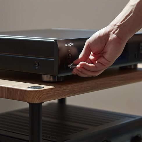 مشغل الصوت الرقمي Denon DNP-2000NE، صوت لاسلكي متعدد الغرف، معالجة Ultra AL32، HEOS مدمج، تكوين DAC رباعي، يدعم AirPlay 2، Alexa، والتحكم الصوتي Siri، أسود in Kuwait