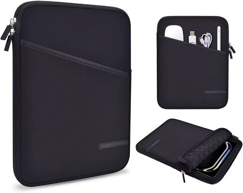 6-7 inch Ereader Carrying Case, Shockproof Padded Protective Sleeve for 6.8-in Kindle Paperwhite(11th Gen), 6" All-New Kindle 2022, Fire 7 Tablet 7", Kobo Clara 2E eReader 6 inch Bag -Black in Saudi Arabia