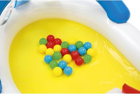 Fisher Price Bestway Little People 65 x 60 x 24 Inch Airplane Ball Pit Set for Kids Ages 2+ in Saudi Arabia