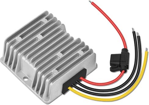 10A 120W 12V Golf Cart 24V 36V 48V to 12V Step Down Converter Voltage Regulator Reducer Buck Transformer Waterproof with Fuse in Saudi Arabia