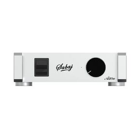 SABAJ A20a 2022 Versio High Resolution Power Amplifier,ESS Technology High-End Digital-Analog Chip ES9038PRO,Home Speaker Hi-Fi Amplifier,Retro Look (White)