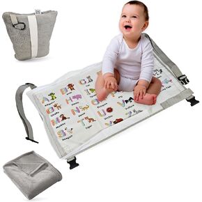 Airplane Seat Extender for Kids. Airplane Travel Essentials. Toddler Travel Essentials. Baby Travel Essentials for Flying. Airplane Footrest. Airplane Must Haves for Toddlers. PQ-Wawitos ABC-Gray
