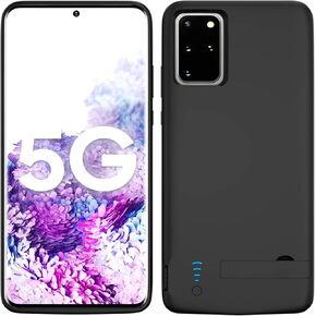 Galaxy S20 Plus Battery Case, 6000mAh Rechargeable Battery Charging Case for Samsung Galaxy S20+ Plus 5G External Backup Battery Power Bank Charger Case Support Kickstand,Extended Your Battery Life in Kuwait