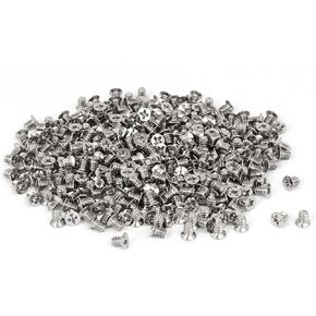 uxcell Computer PC Case 3.5" HDD 6#-32 Flat Phillips Head Hard Drive Screw Black 400pcs in Kuwait