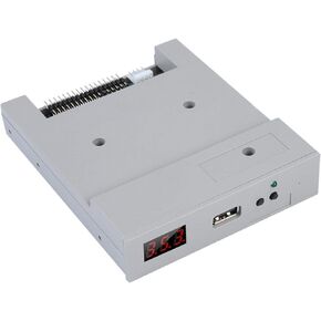 USB SSD Floppy Drive Emulator, Auto-Saved Floppy Disk Drive USB External Floppy Disk Drive Built-in Memory Floppy Disk Reader Portable Floppy Disk