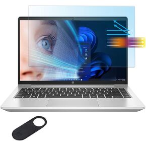 Screen Protector for 14" HP Probook 440 445 G8 G9 G10, HP Probook 640 G7 G8 Laptop 14 inch, Anti Blue Light Eye Protection Screen Filter Anti Glare, Anti Fingerprint