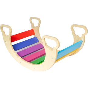 Waldorf Rocker Board for Toddlers - Safe Non Toxic Climbing and Rocking Board