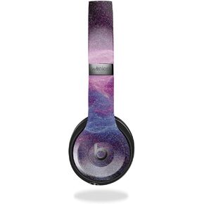 Carbon Fiber Skin Compatible with Beats Solo 4 - Aqua Swirl - Premium 3M Vinyl Protective Wrap Decal Cover - Easy to Apply | Crafted in The USA by MightySkins