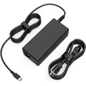Universal Chromebook Charger USB C 65W 45W Laptop Charger USB C Replacement for Hp Lenovo Thinkpad/Yoga Dell Chromebook/Latitude Asus Samsung Acer Series Fast Charger AC Adapter Power Cord Supply
