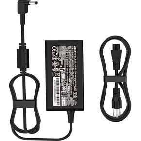 محول تيار متردد للكمبيوتر المحمول 45 وات لشركة أيسر أسباير 3 ES1-111 ES1-131 ES1-311 ES1-331 ES1-411 ES1-421 ES1-431 ES1-512 ES1-521 ES1-531 E3-111 E3-112 E5-411 شاحن طاقة 19 فولت 2.37A 5.5*1.7 مللي متر in Kuwait