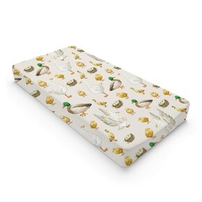 Watercolor Ocean Boat Fishing Baby Changing Pad Cover for Boy Girl 32''x16'' Fishing Lovers Gift Unisex Fitted Diaper Change Table Sheets Sea Marine Fishing Soft Breathable Nursery Changing Table Mat