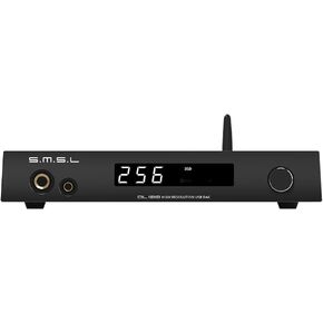 SMSL DL100 Audio Decoder Earphone Amplifier,4*CS43131 Chip,HDMI(ARC) Can be Decoded for TV, Dual Mode ISB,6.35mm+4.4mm Dual Headphone Output,XLR Balanced+RCA Output,Full Function Remote Control
