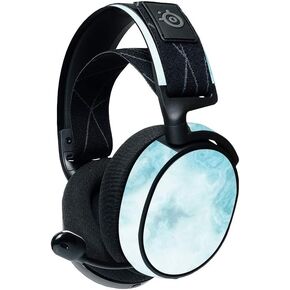 MightySkins Compatible with Steelseries Arctis 7 Gaming Headset (2019) - Amber Marble | Protective, Durable, and Unique Vinyl Decal| Easy to Apply, Remove, and Change Styles | Made in The USA