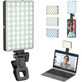 Phone Light-Selfie Light-Camera Light-Long Lasting Rechargeable 3000mah,Tripod Stand,Vlog,Tiktok Trending item,Selfie Light wh Clip,Photography,Makeup.